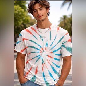 Nike Tie-Dye Spiral T-Shirt | Men’s Small | NWT | Loose Fit